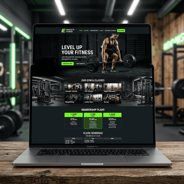 IronPulse Fitness Club